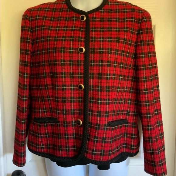 Vintage.. PENDLETON…wool plaid Jacket - Picture 1 of 10
